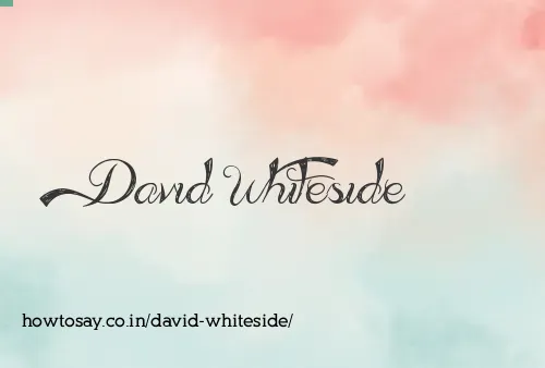 David Whiteside