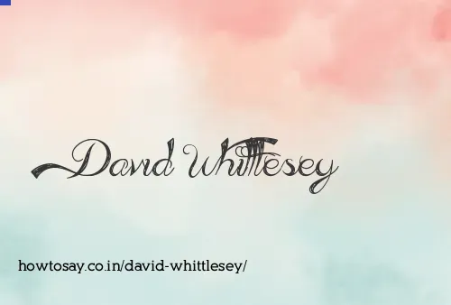 David Whittlesey