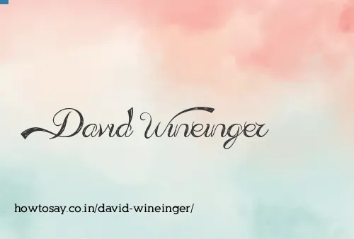David Wineinger