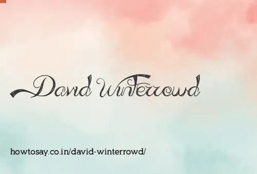 David Winterrowd