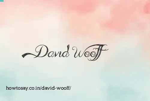 David Wooff