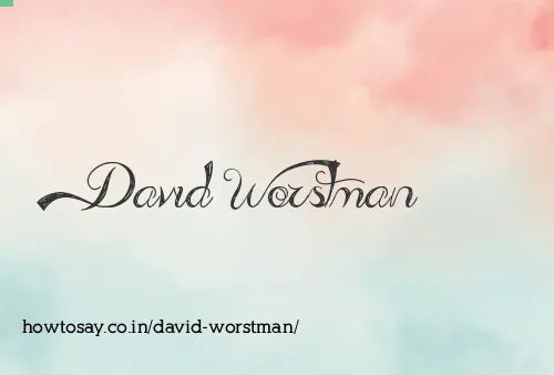David Worstman