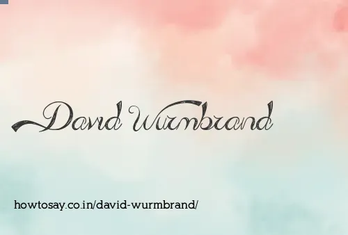 David Wurmbrand
