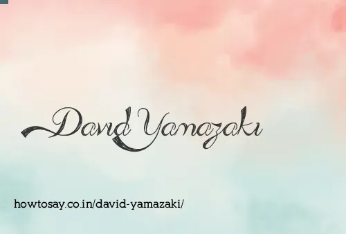 David Yamazaki