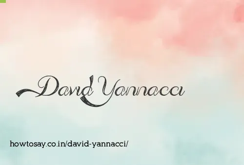 David Yannacci