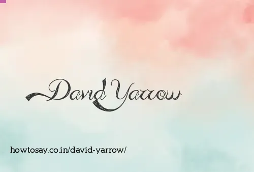 David Yarrow