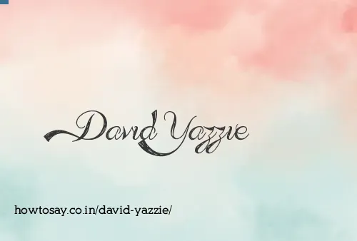 David Yazzie