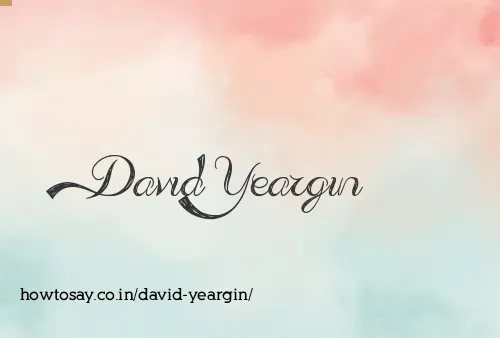 David Yeargin