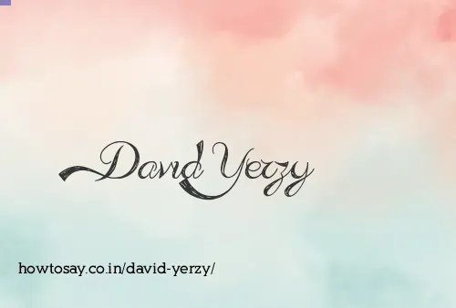 David Yerzy