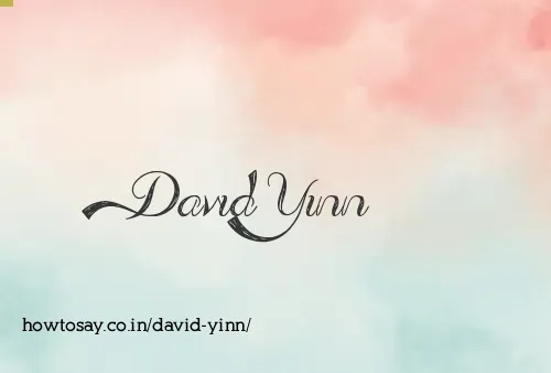 David Yinn