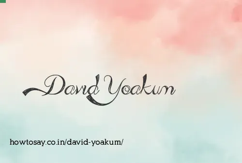 David Yoakum
