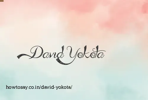 David Yokota