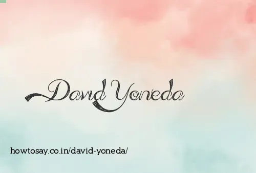 David Yoneda