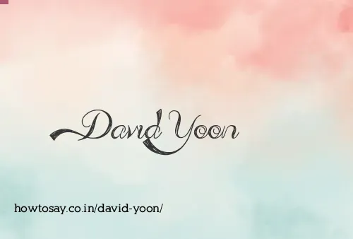 David Yoon