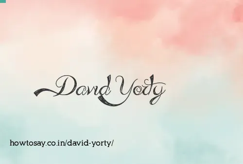 David Yorty