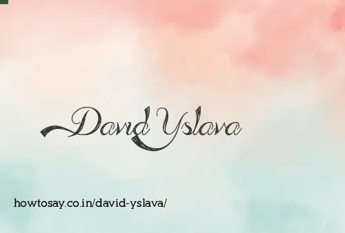 David Yslava
