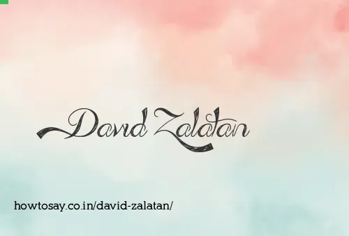 David Zalatan