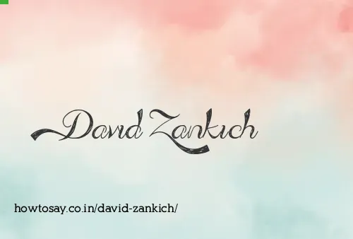 David Zankich