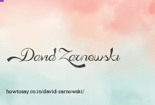 David Zarnowski