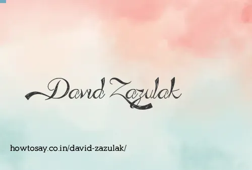 David Zazulak