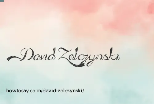 David Zolczynski