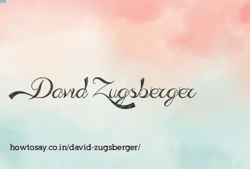David Zugsberger