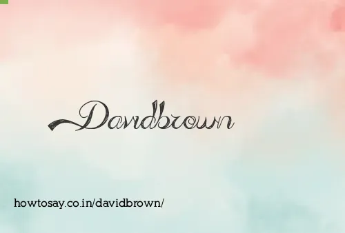 Davidbrown
