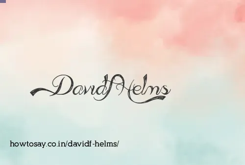 Davidf Helms