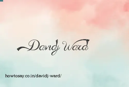 Davidj Ward