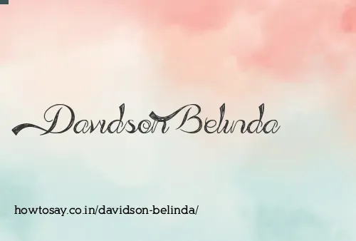 Davidson Belinda