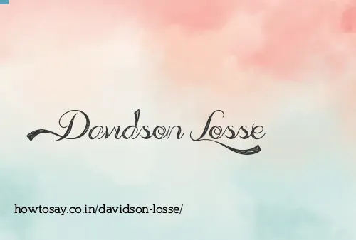 Davidson Losse