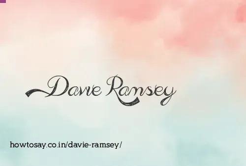 Davie Ramsey