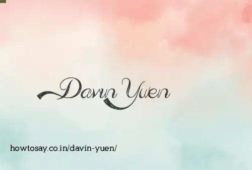 Davin Yuen