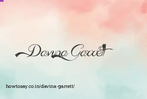 Davina Garrett