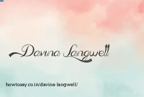Davina Langwell
