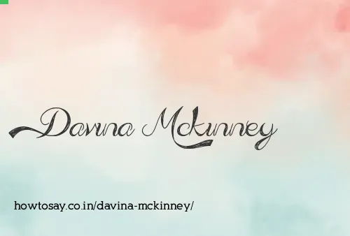 Davina Mckinney