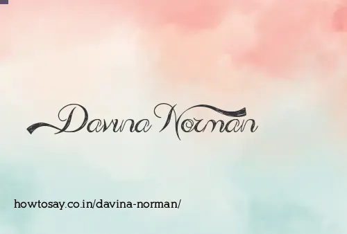 Davina Norman
