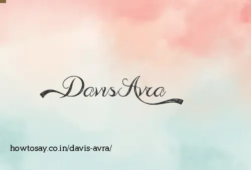 Davis Avra
