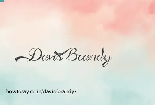 Davis Brandy