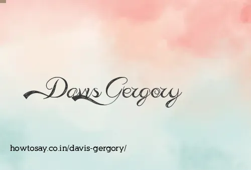 Davis Gergory