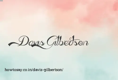 Davis Gilbertson