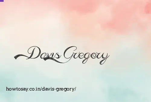 Davis Gregory