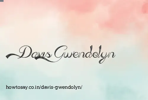 Davis Gwendolyn
