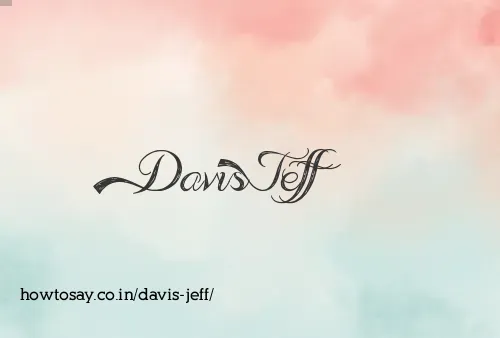 Davis Jeff