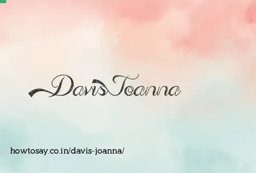 Davis Joanna