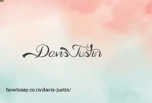 Davis Justin