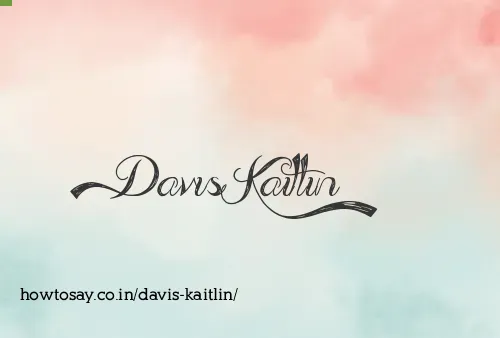 Davis Kaitlin