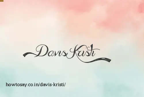 Davis Kristi