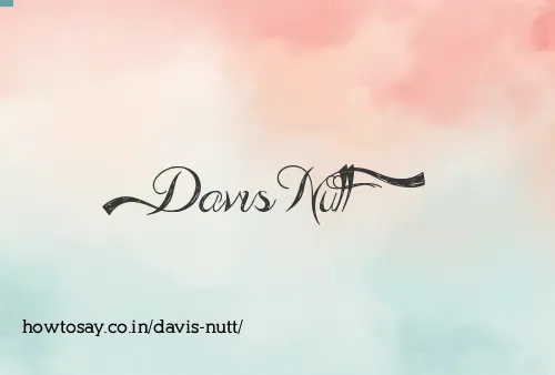 Davis Nutt