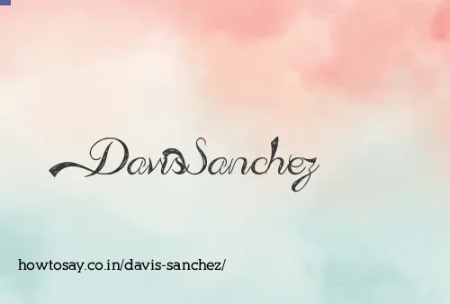 Davis Sanchez